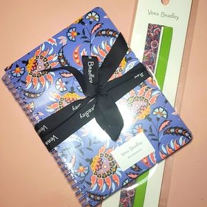NWT Vera Bradley Notebook Gift Set